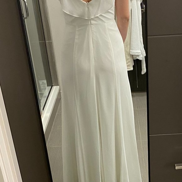 Jenny Yoo Rochelle gown winter white - Picture 5 of 5